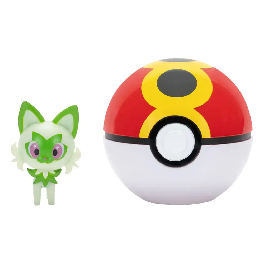 Pokémon Clip'n'Go Poké Balle Sprigatito & Repeat Ball zdjęcie produktu