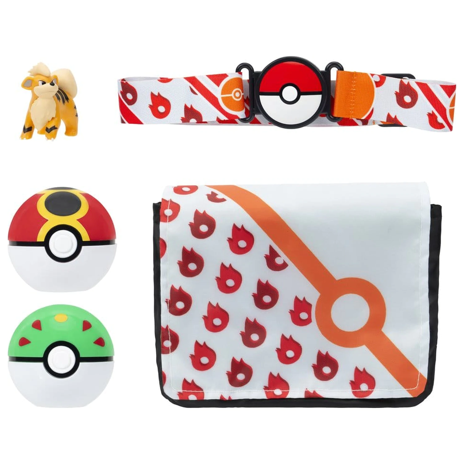 Pokémon Clip 'n' Go Zestaw bandoliera Growlithe zdjęcie produktu