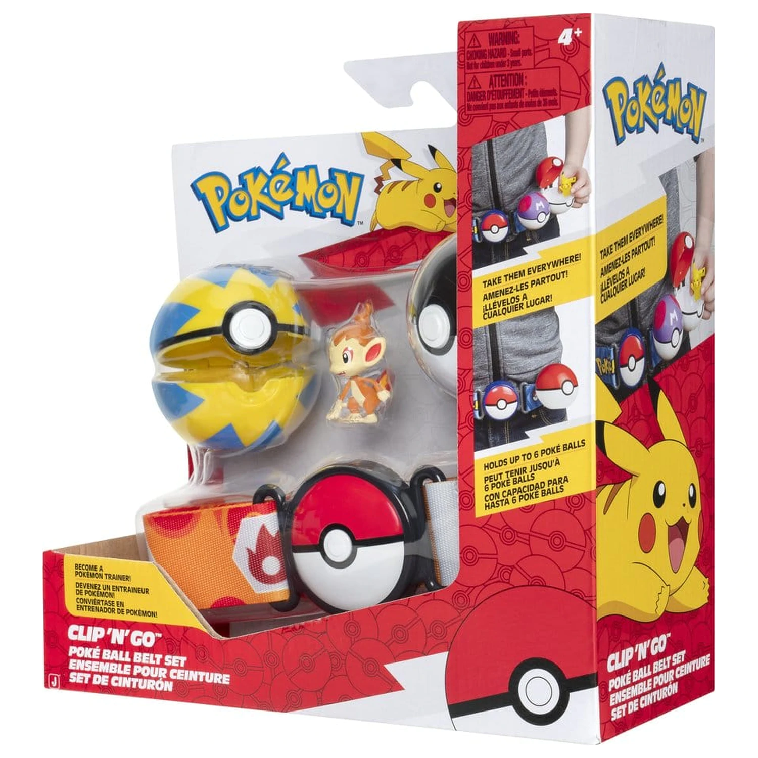 Pokémon Clip 'n' Go Zestaw Paska Chimchar zdjęcie produktu