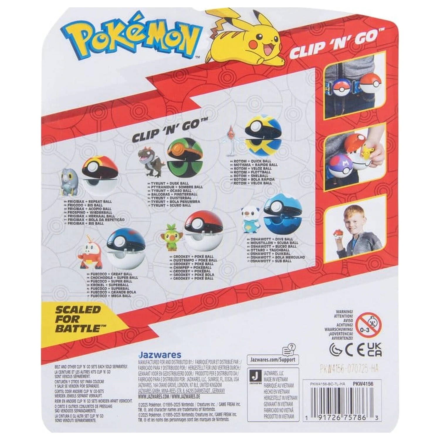Pokémon Clip 'n' Go Fuecoco i Great Ball zdjęcie produktu