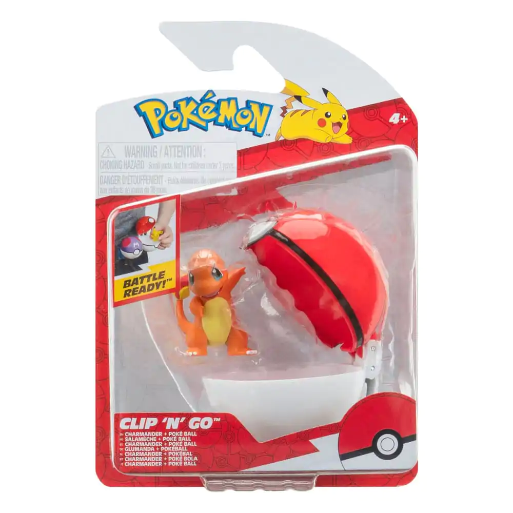 Pokémon Clip'n'Go Poké Ball z Charmanderem #1 i Poké Ballem zdjęcie produktu
