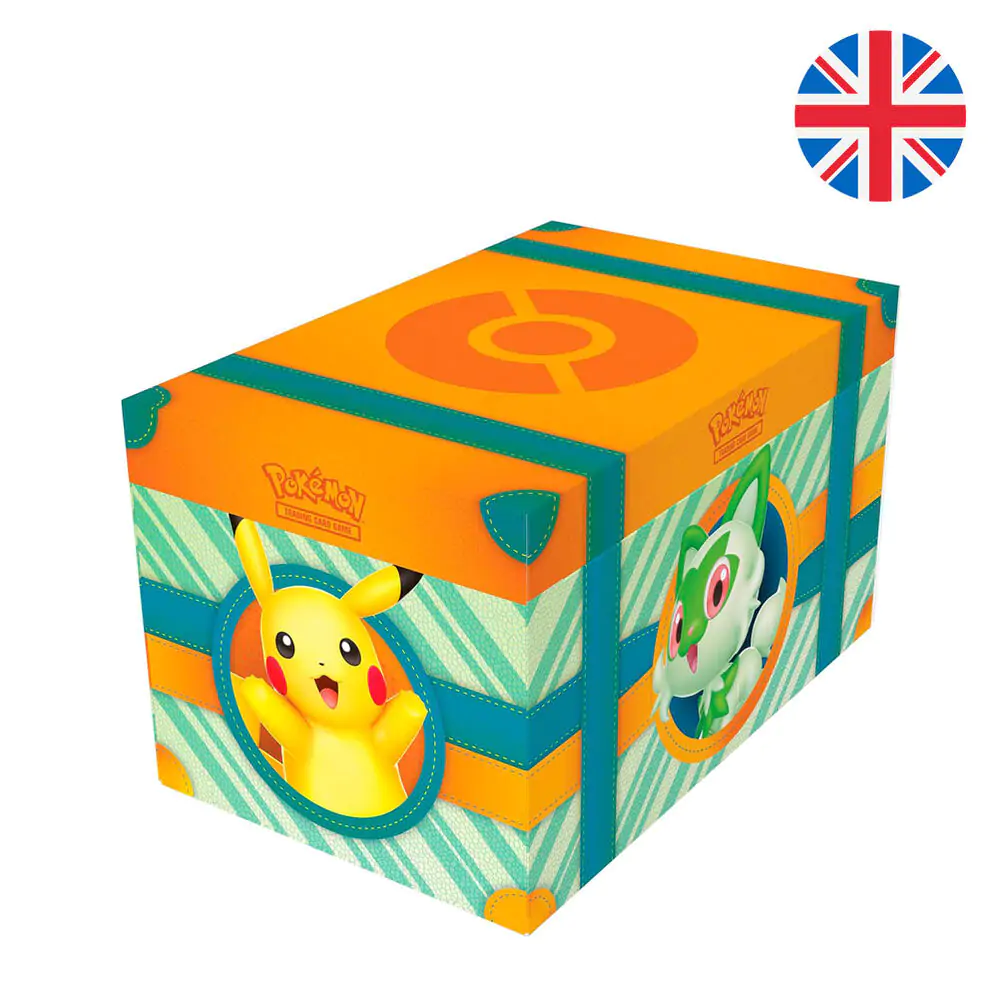 Angielski Pokemon Collector Chest Padela Adventure gra karciana teczka zdjęcie produktu