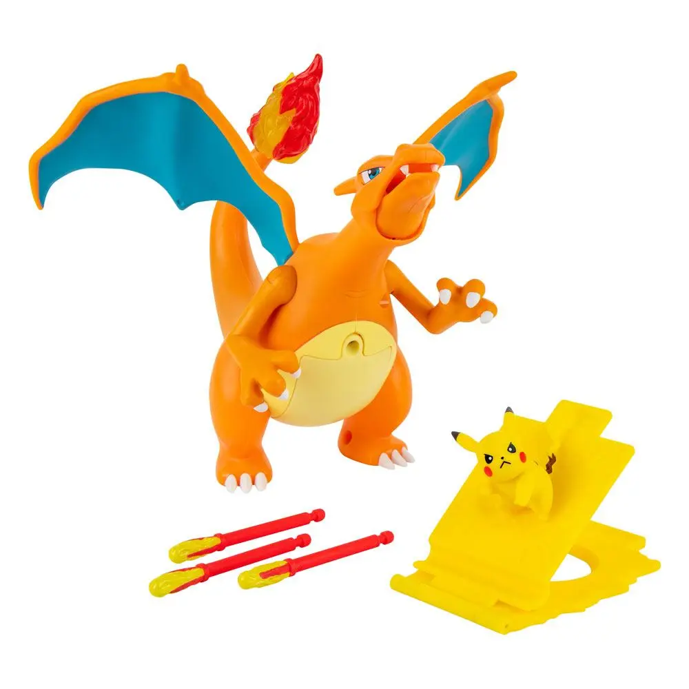 Pokémon Interactive Deluxe Action Figure Charizard 15 cm - Interaktywna Figurka Akcji Deluxe zdjęcie produktu