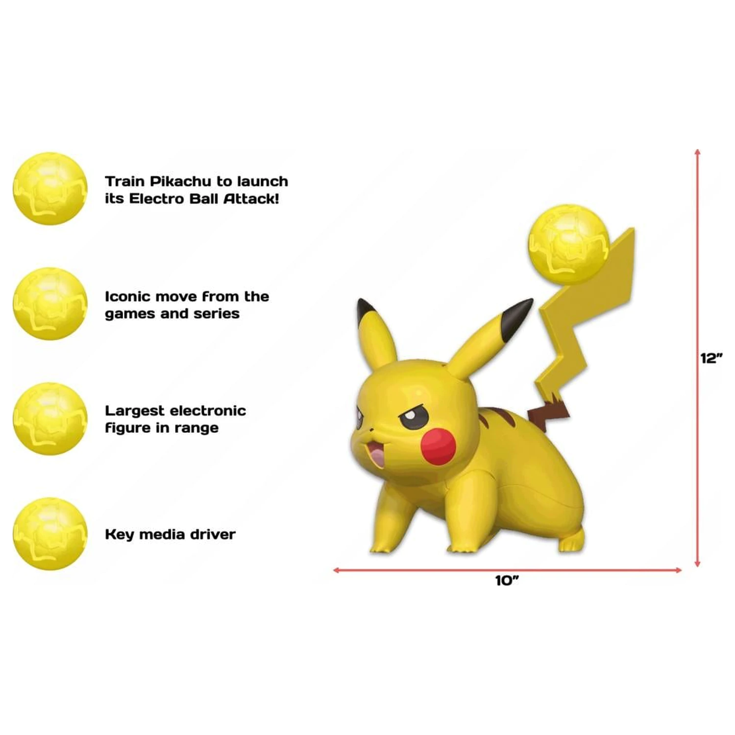 Pokémon Deluxe Feature Figurka (Electro Ball Pikachu) zdjęcie produktu
