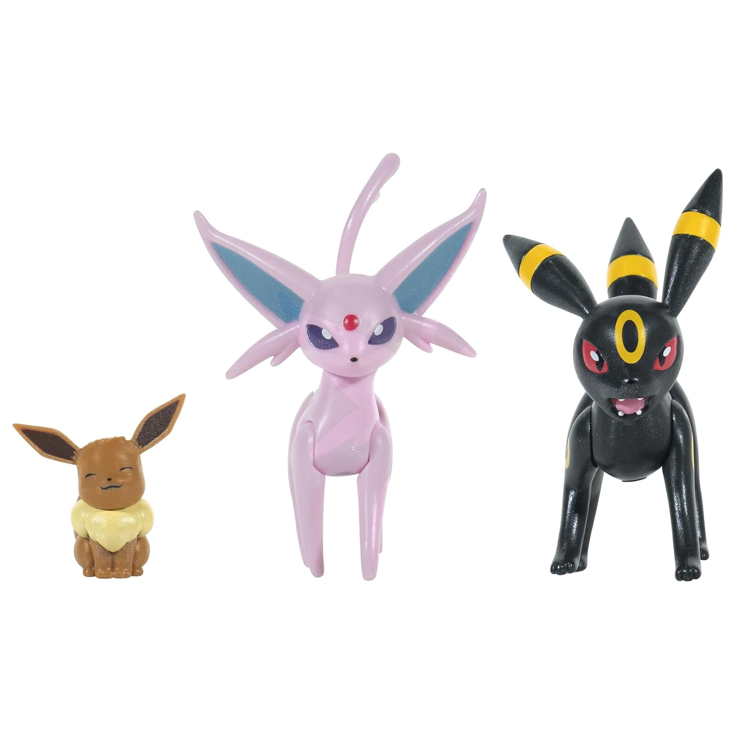 Pokémon Eevee, Espeon & Umbreon Multipack zestaw figurek ze specjalnym wykończeniem zdjęcie produktu