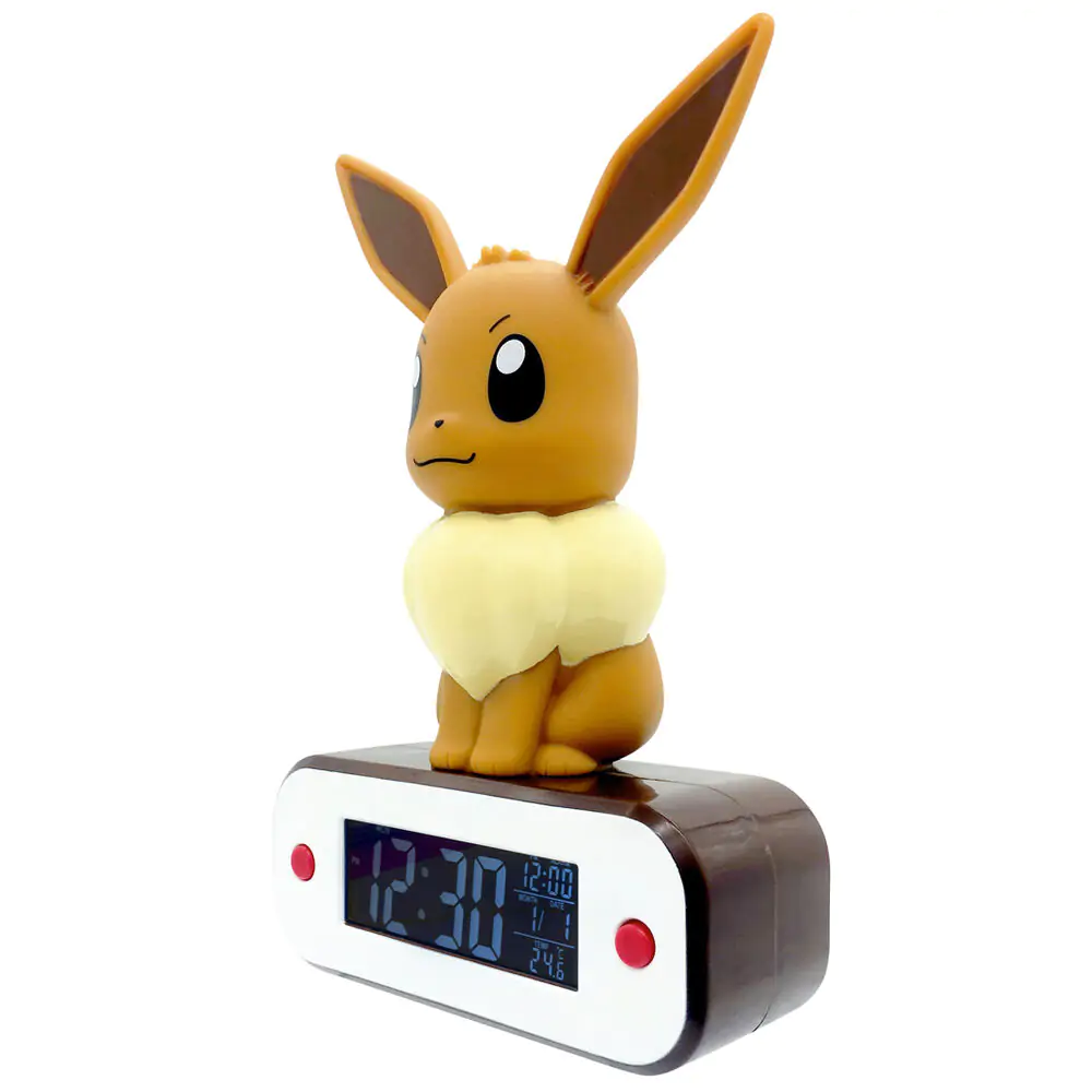 Pokémon Budzik z Lampką Evoli 22 cm zdjęcie produktu