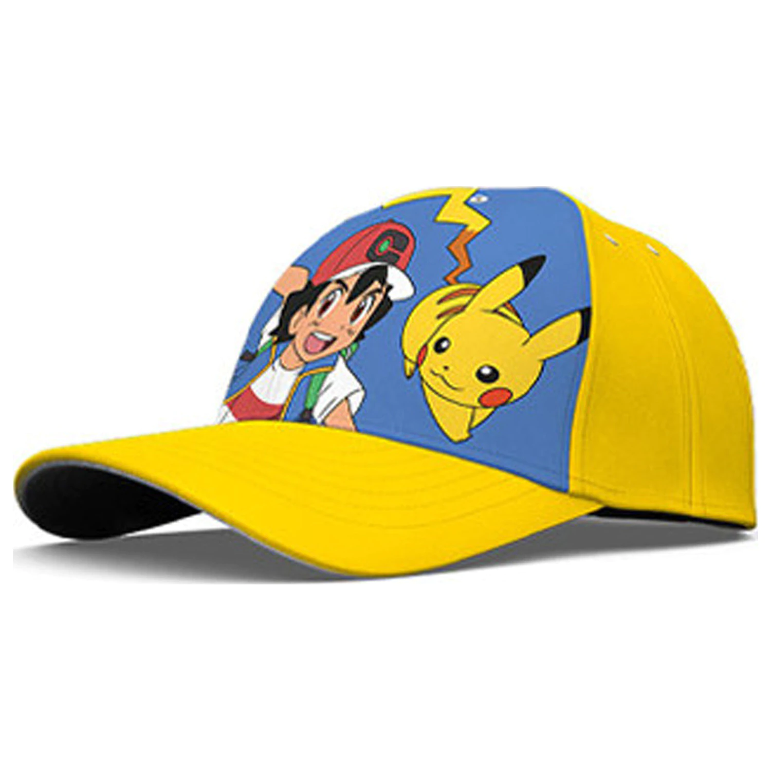 Dziecięca czapka bejsbolowa Pokemon Elements Yellow 52 cm zdjęcie produktu