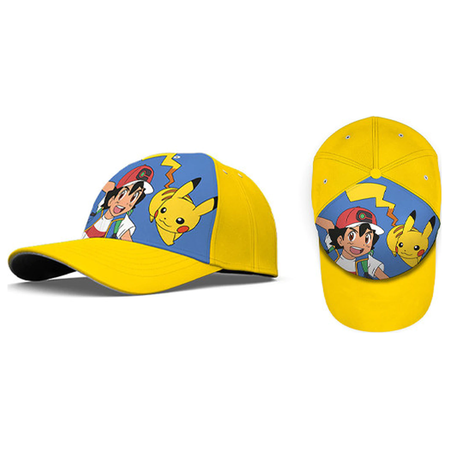 Dziecięca czapka bejsbolowa Pokemon Elements Yellow 52 cm zdjęcie produktu