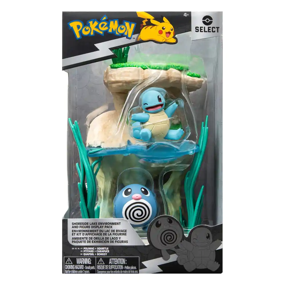 Pokémon Environment Set Shoreside Lake & Poliwag & Squirtle zdjęcie produktu