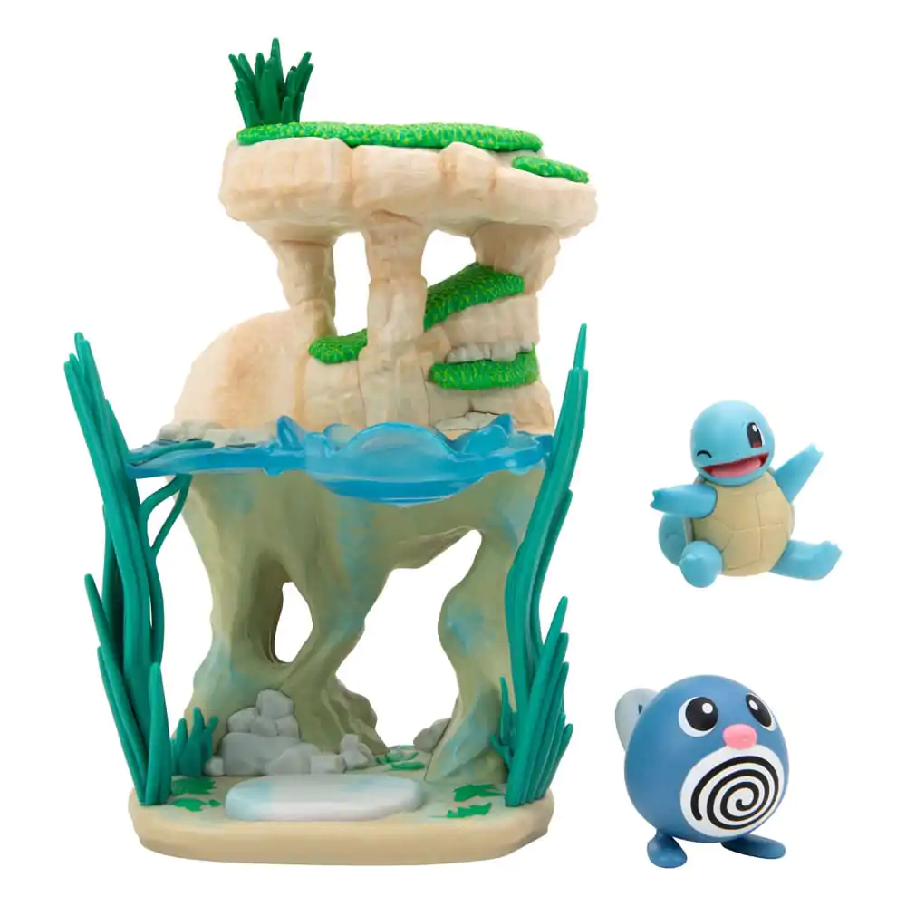 Pokémon Environment Set Shoreside Lake & Poliwag & Squirtle zdjęcie produktu