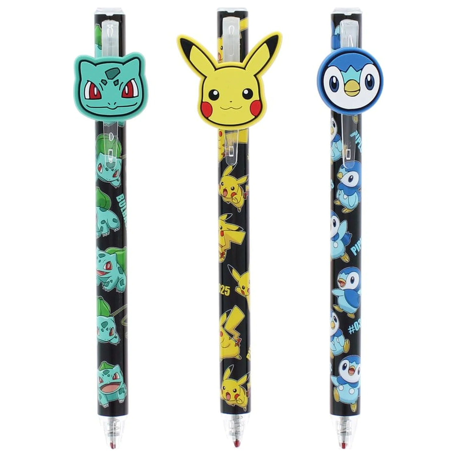 Pokémon Zmazywalne Długopisy Żelowe, 3-pak zdjęcie produktu