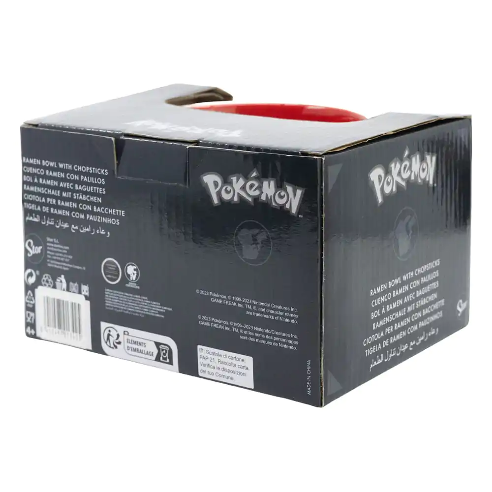 Miseczka do Ramenu Pokémon z Pałeczkami Face zdjęcie produktu