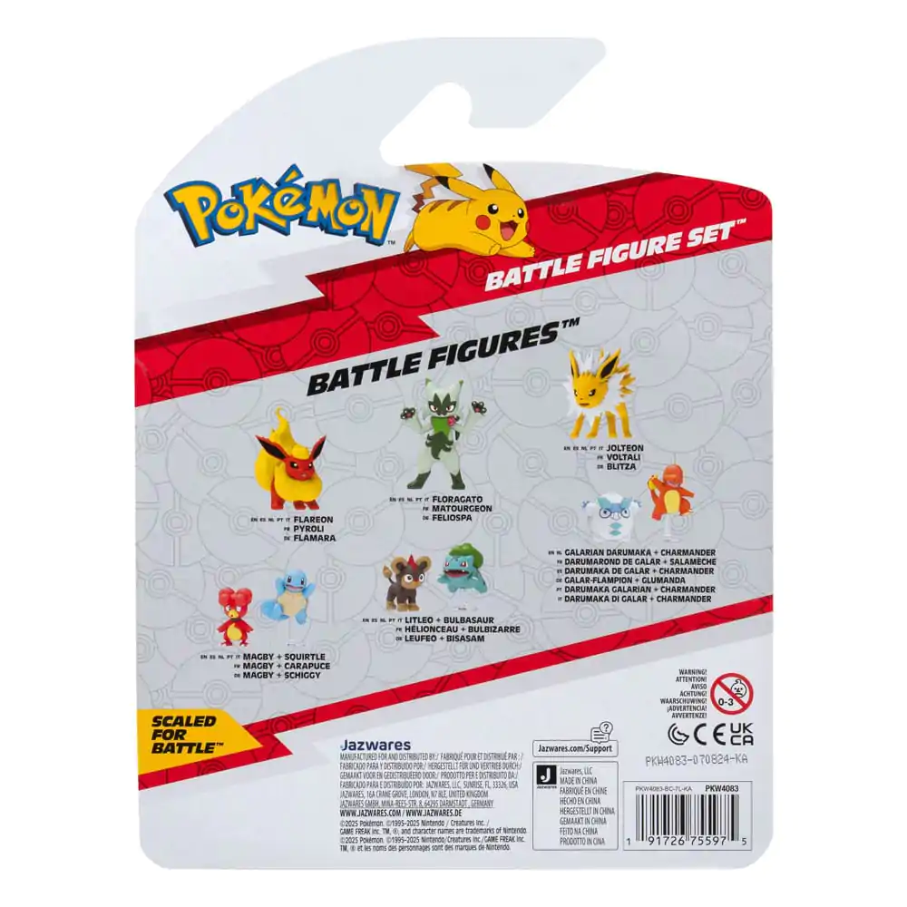 Pokémon Zestaw Figurek Bitewnych Pierwszego Partnera Figurki 3-pak Pichu, Machop & Weavile zdjęcie produktu