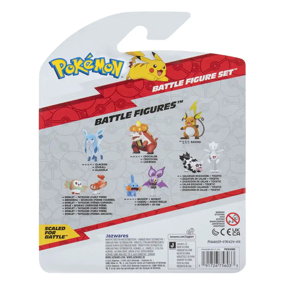 Pokémon First Partner Battle Figure Set Figurka 3-Pack Torkoal, Axew & Frogadier zdjęcie produktu