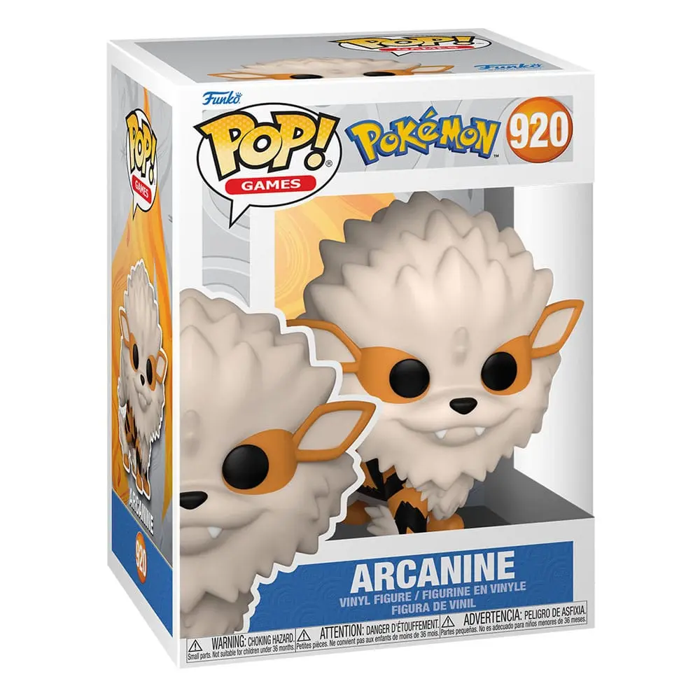 Pokemon POP! Games Figurka winylowa Arcanine (EMEA) 9 cm zdjęcie produktu