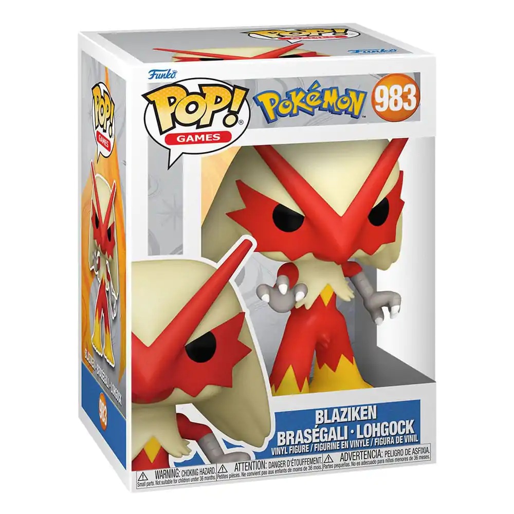 Pokemon Funko POP! Games Vinyl Figure Blaziken(EMEA) 9 cm zdjęcie produktu