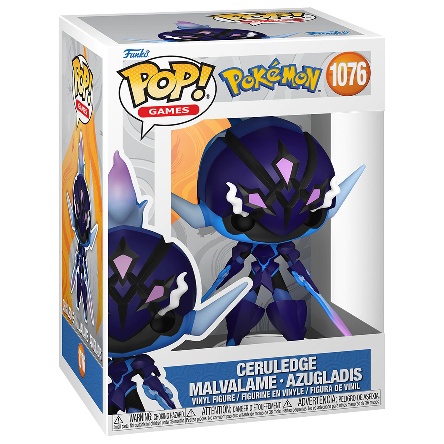 Pokemon Funko POP! Games Figurka Winylowa Ceruledge 9 cm zdjęcie produktu