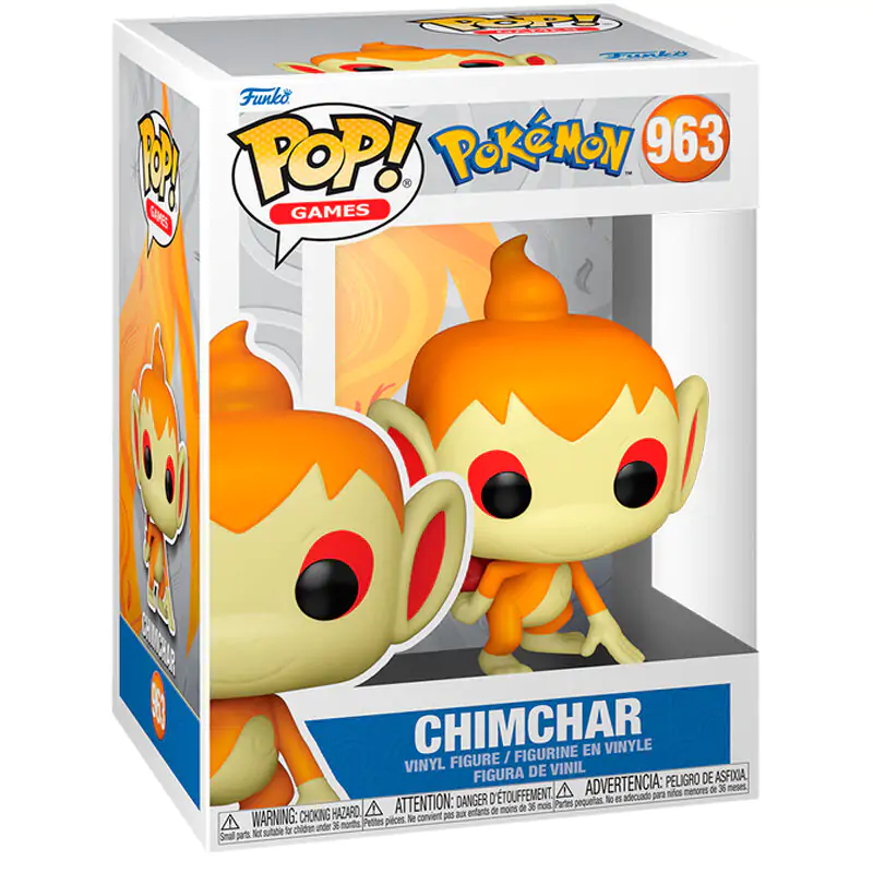 Pokemon Funko POP! Games Figurka Vinyl Chimchar (EMEA) 9 cm zdjęcie produktu