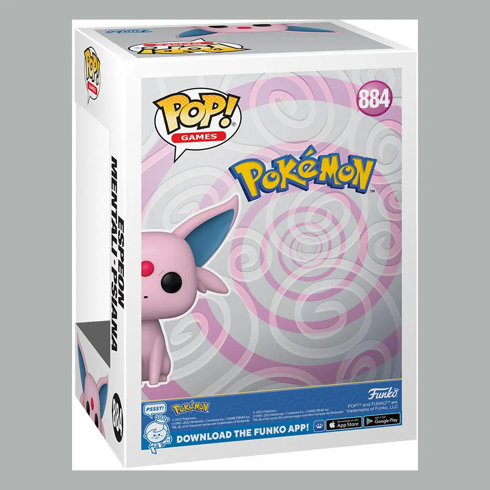 Pokemon POP! Games Figurka winylowa Espeon (EMEA) 9 cm zdjęcie produktu