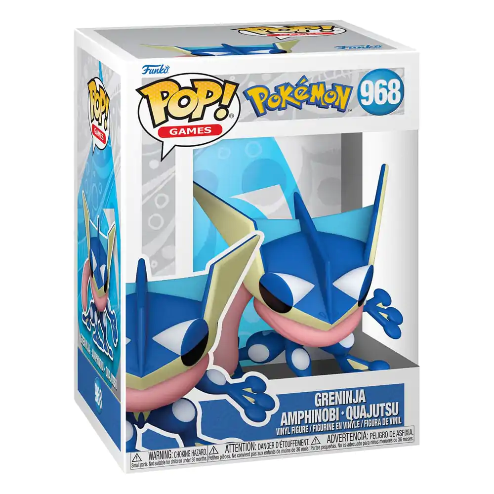 Pokemon Funko POP! Games Figurka Vinyl Greninja (EMEA) 9 cm zdjęcie produktu