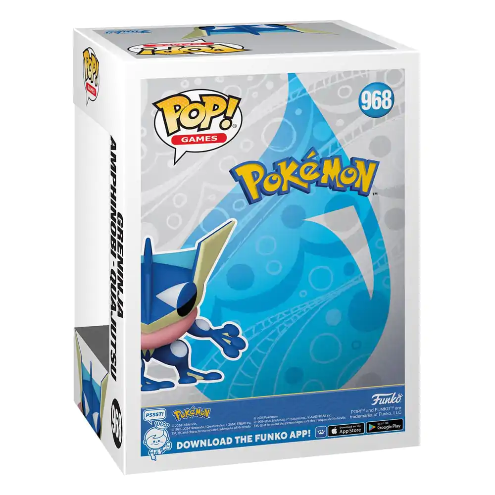 Pokemon Funko POP! Games Figurka Vinyl Greninja (EMEA) 9 cm zdjęcie produktu