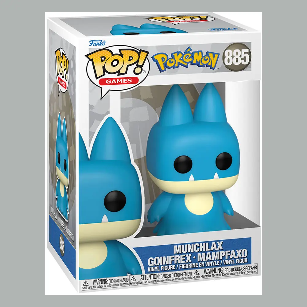 Pokemon POP! Games Figurka winylowa Munchlax (EMEA) 9 cm zdjęcie produktu