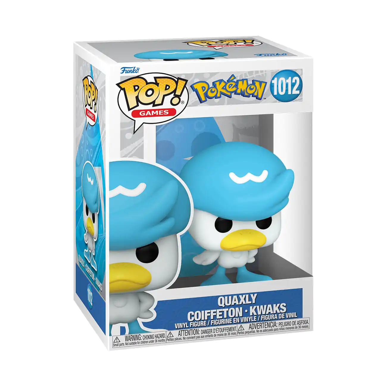 Pokemon Funko POP! Games Figurka winylowa Quaxly(EMEA) 9 cm zdjęcie produktu