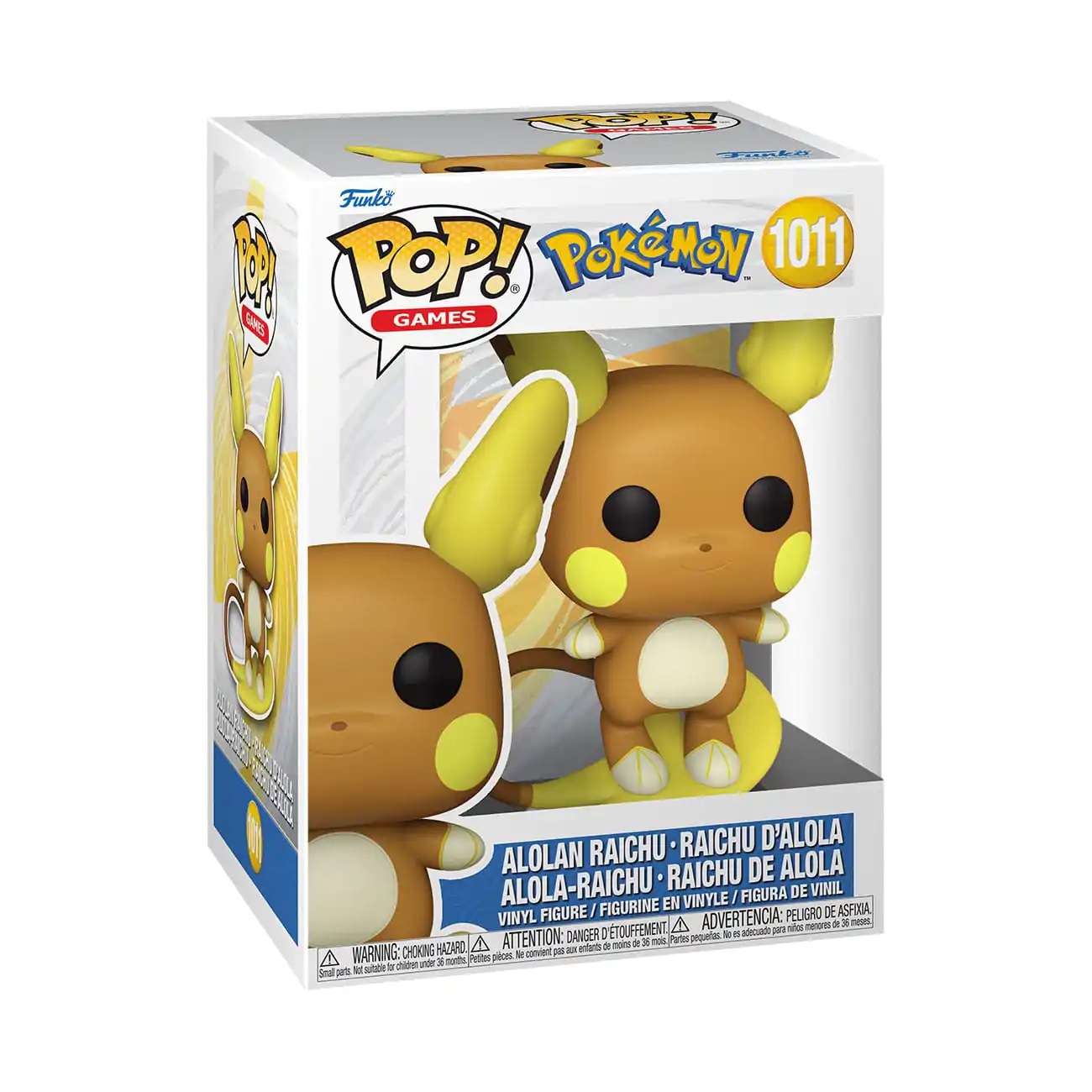 Pokemon Funko POP! Games Figurka winylowa Raichu (Alolański) (EMEA) 9 cm zdjęcie produktu