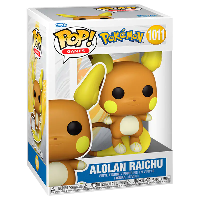 Pokemon Funko POP! Games Figurka winylowa Raichu (Alolański) (EMEA) 9 cm zdjęcie produktu