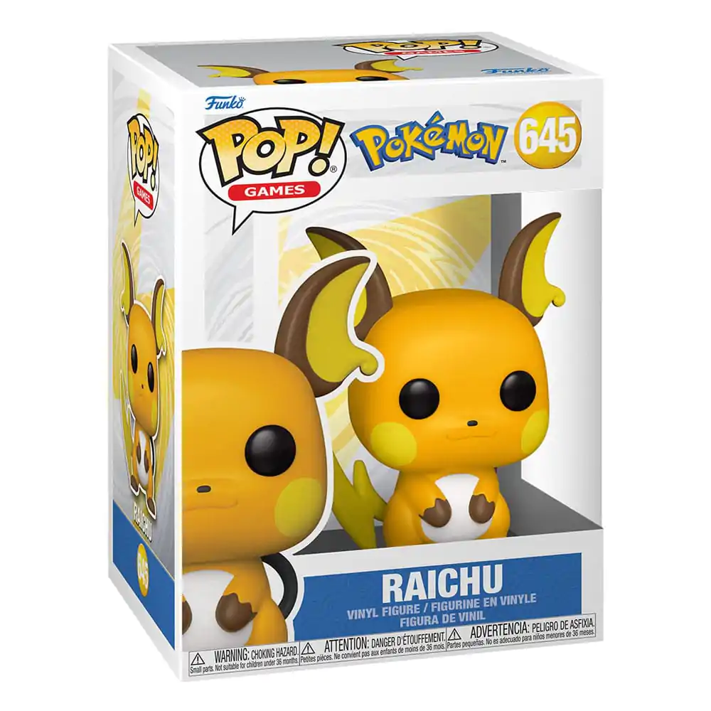 Pokemon POP! Games Figurka winylowa Raichu (EMEA) 9 cm zdjęcie produktu