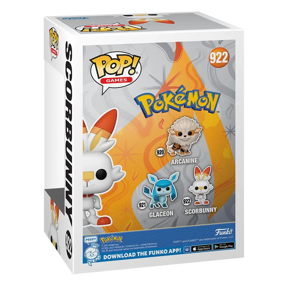 Pokemon POP! Games Figurka winylowa Scorbunny (EMEA) 9 cm zdjęcie produktu