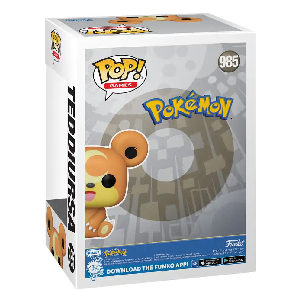 Pokemon Funko POP! Games Figurka winylowa Teddiursa (EMEA) 9 cm zdjęcie produktu