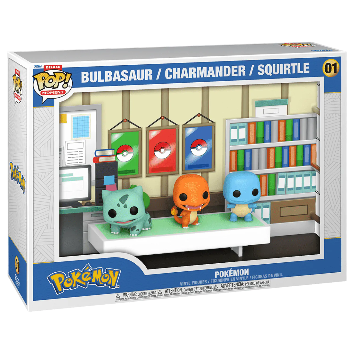 Figurki winylowe Pokemon Funko POP Moments Deluxe - Pokemon - Starters zdjęcie produktu