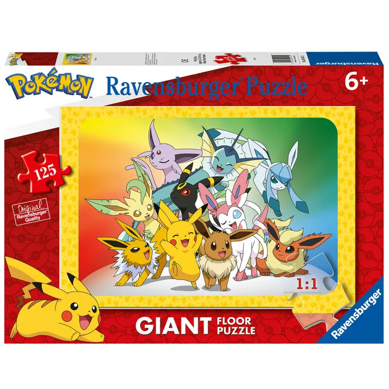 Pokemon Gigantyczne puzzle 125 elementów zdjęcie produktu
