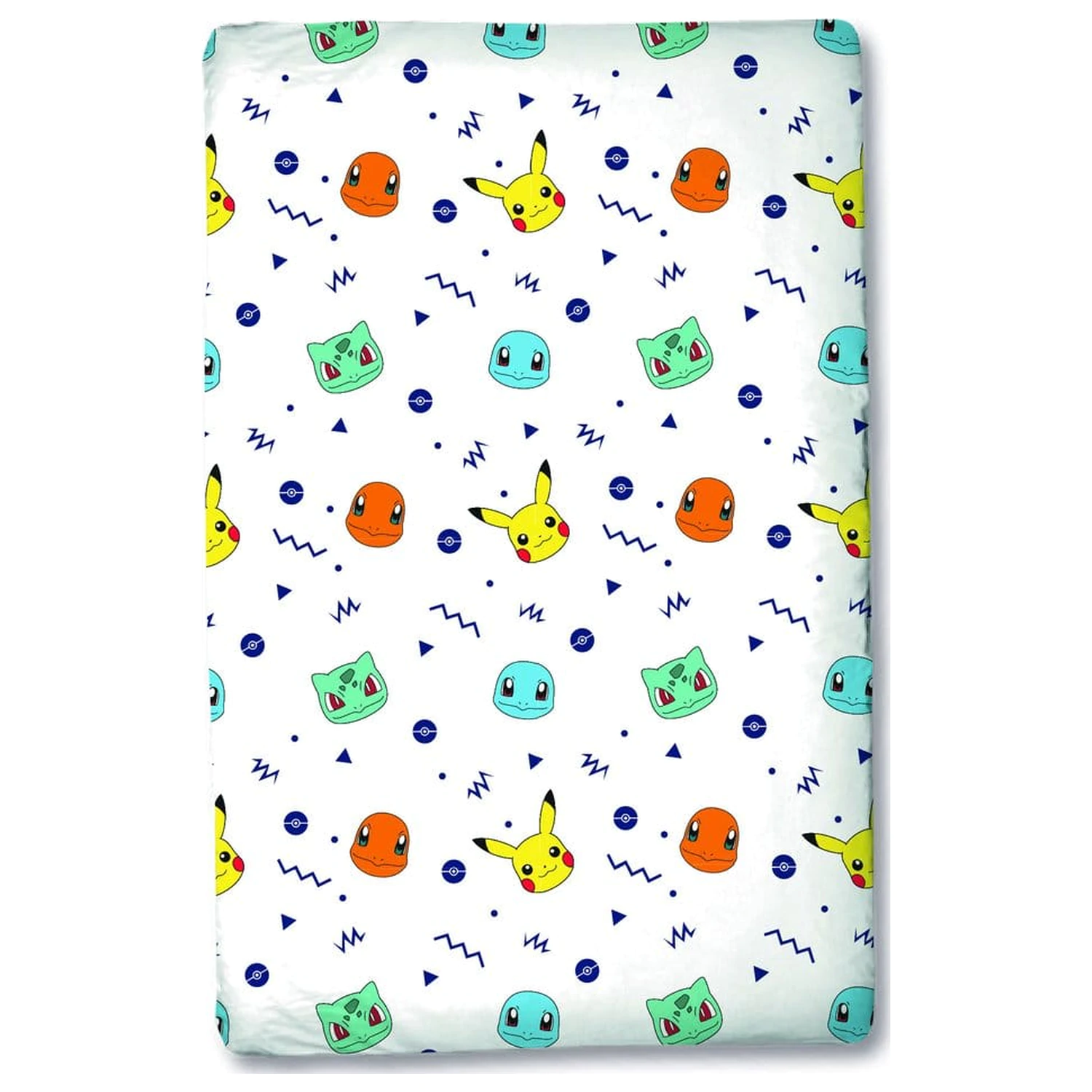 Prześcieradło z gumką Pokémon Head 90 x 200 zdjęcie produktu