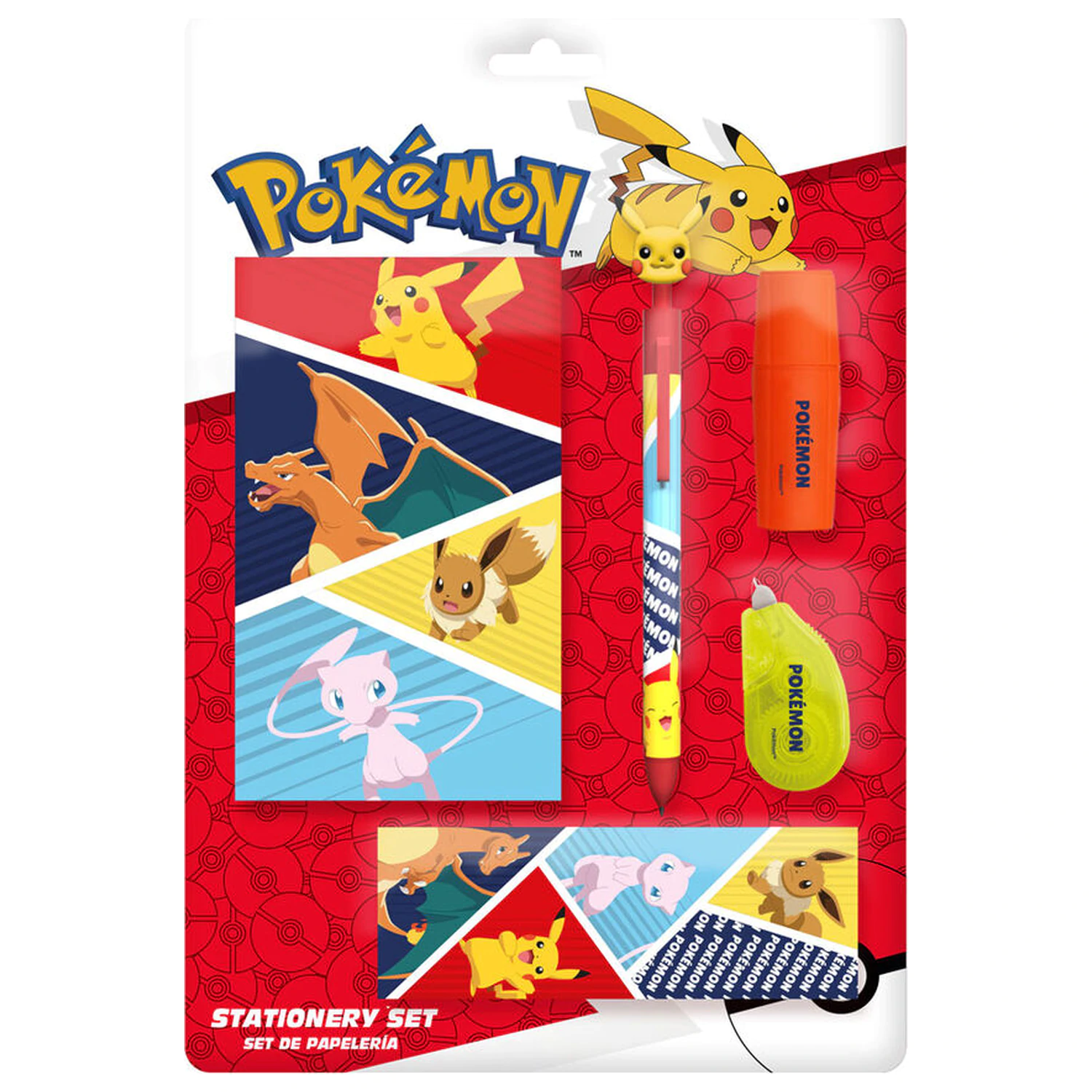 Pokemon zestaw artykułów papierniczych zdjęcie produktu
