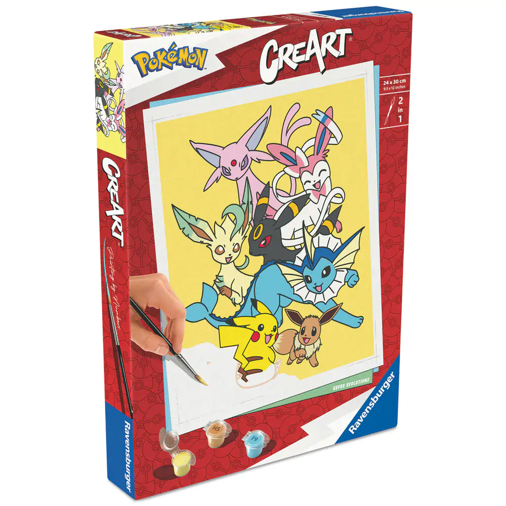 Pokemon Legendary adult CreArt Zestaw do malowania zdjęcie produktu