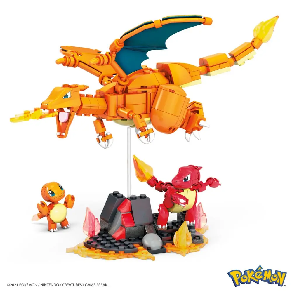 Pokémon Mega Construx Zestaw Konstrukcyjny Charmander Evolution Set zdjęcie produktu