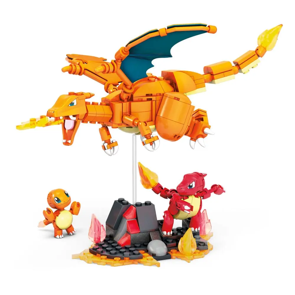 Pokémon Mega Construx Zestaw Konstrukcyjny Charmander Evolution Set zdjęcie produktu