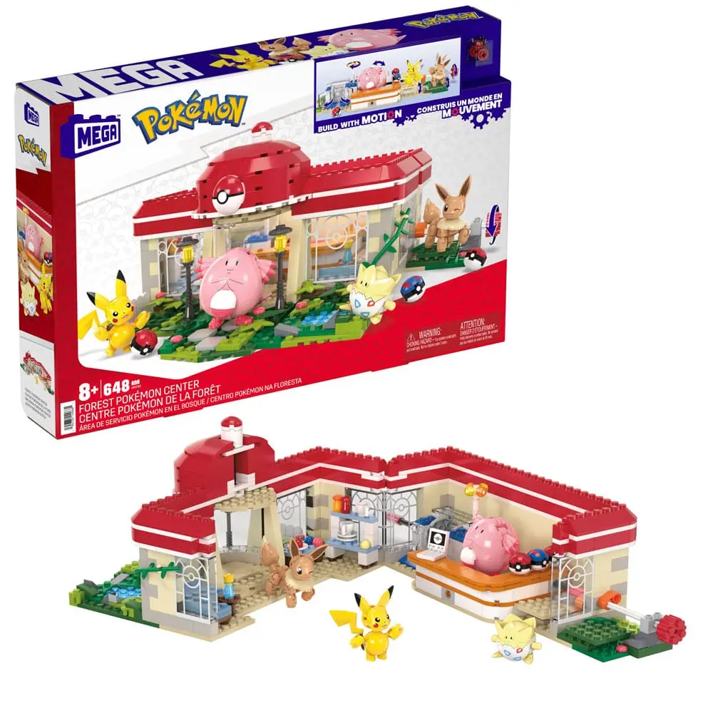 Pokémon Mega Construx Zestaw Konstrukcyjny Leśne Centrum Pokémon zdjęcie produktu