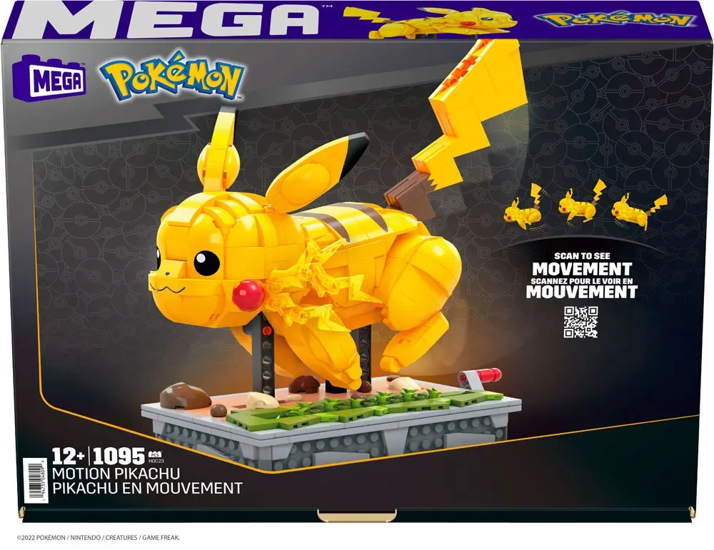 Pokémon Mega Construx Zestaw Konstrukcyjny Motion Pikachu zdjęcie produktu