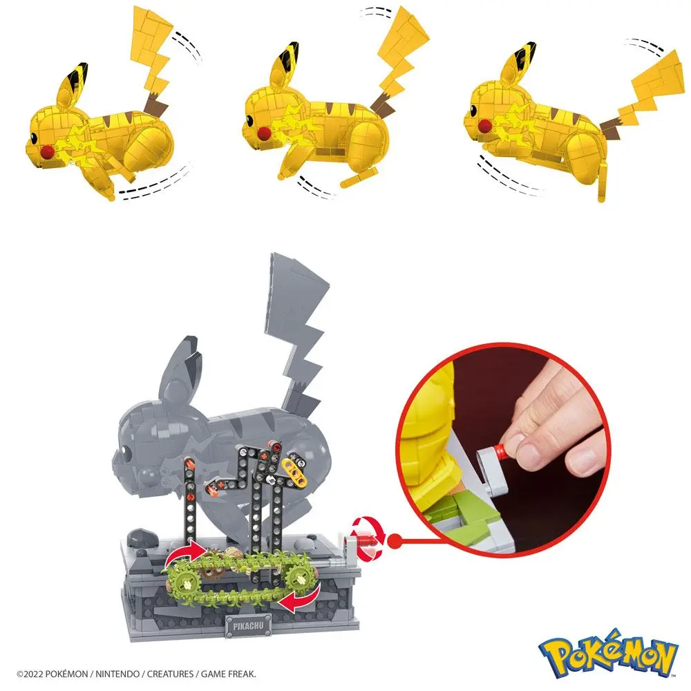 Pokémon Mega Construx Zestaw Konstrukcyjny Motion Pikachu zdjęcie produktu