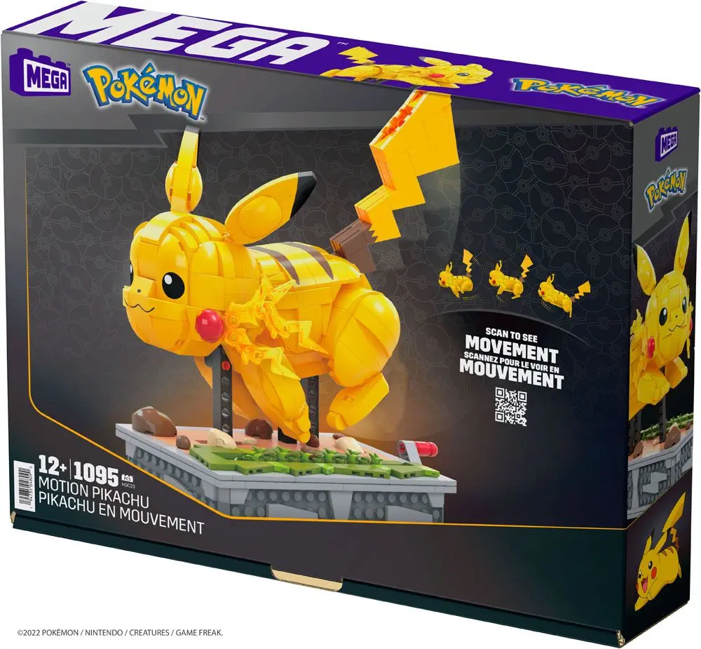 Pokémon Mega Construx Zestaw Konstrukcyjny Motion Pikachu zdjęcie produktu