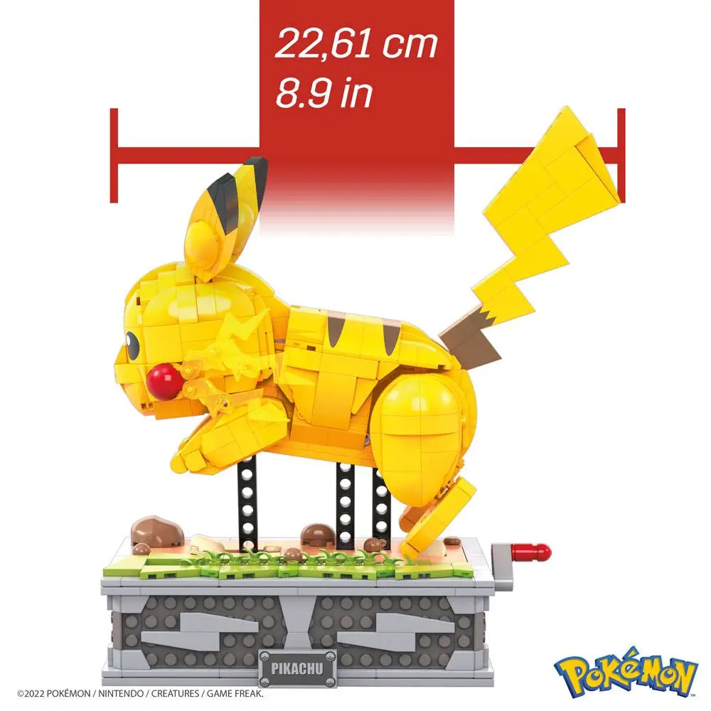 Pokémon Mega Construx Zestaw Konstrukcyjny Motion Pikachu zdjęcie produktu