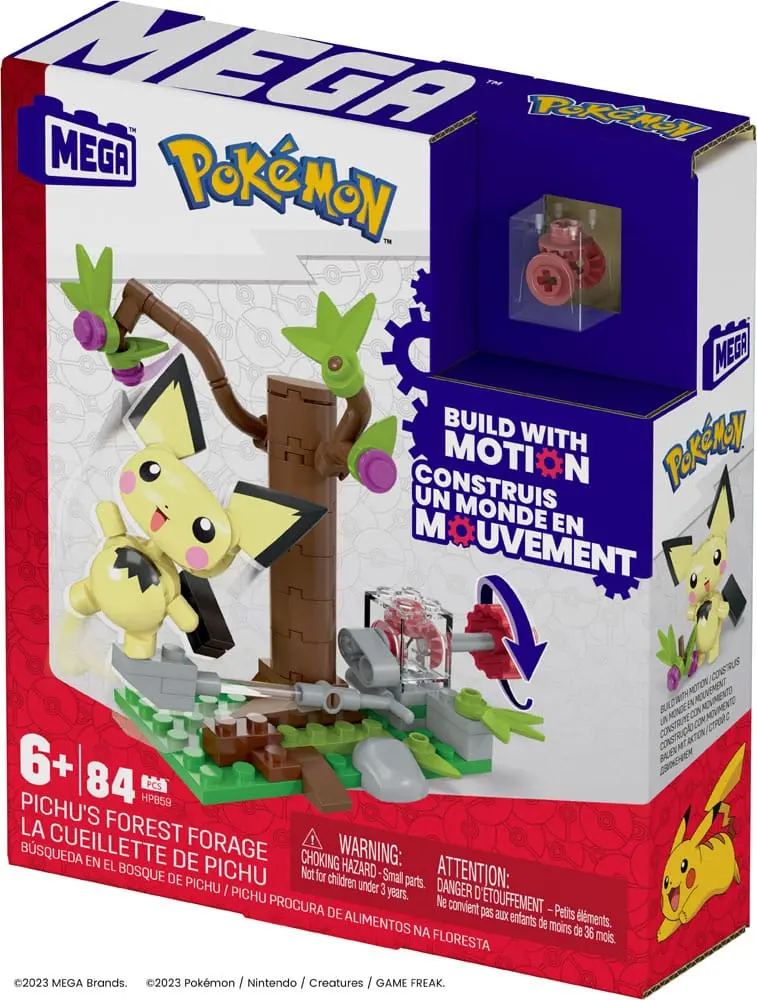 Pokémon Mega Construx Zestaw Konstrukcyjny Pichu's Forest Forage zdjęcie produktu