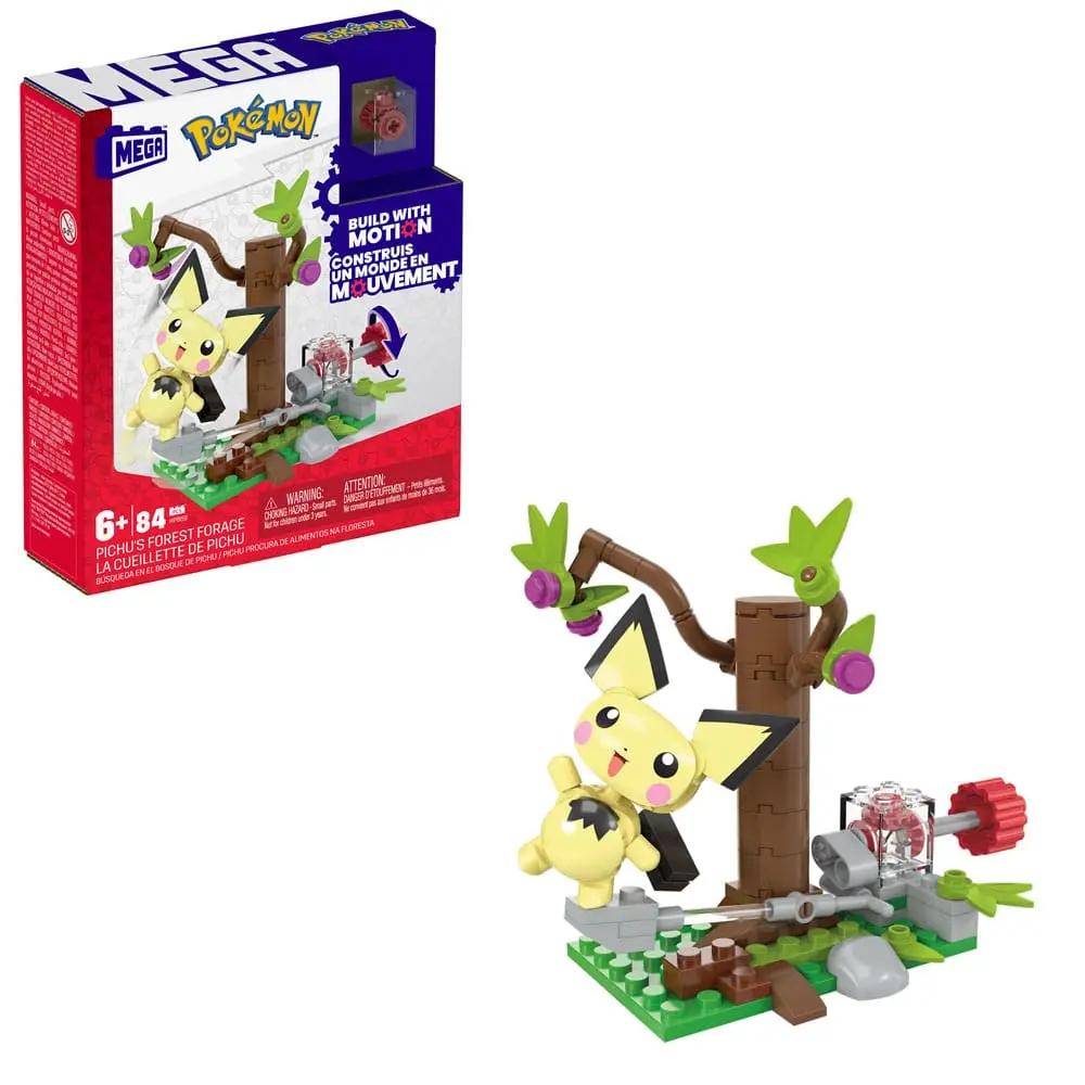 Pokémon Mega Construx Zestaw Konstrukcyjny Pichu's Forest Forage zdjęcie produktu