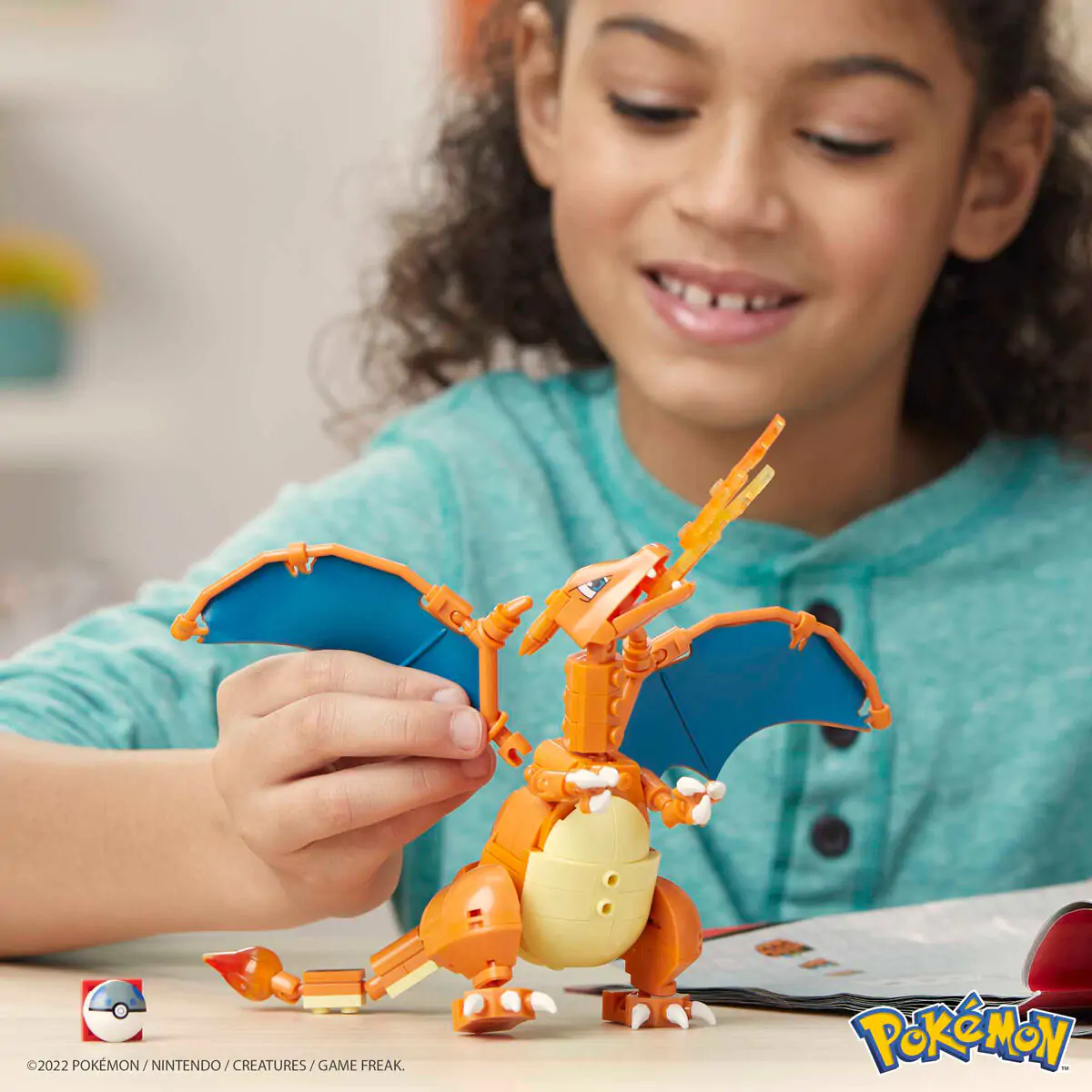 Pokémon Mega Construx Wonder Builders Zestaw Konstrukcyjny Charizard 10 cm zdjęcie produktu