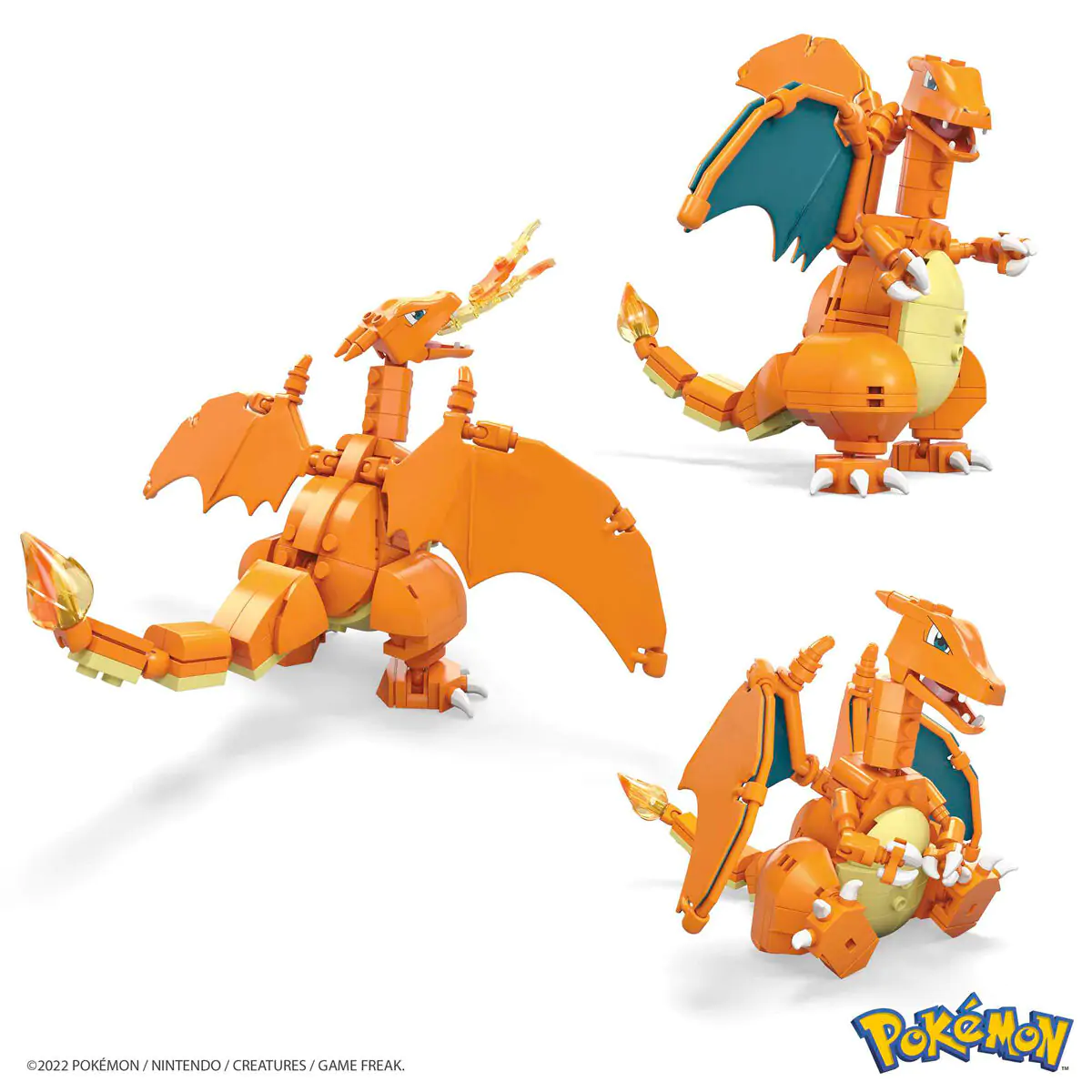 Pokémon Mega Construx Wonder Builders Zestaw Konstrukcyjny Charizard 10 cm zdjęcie produktu