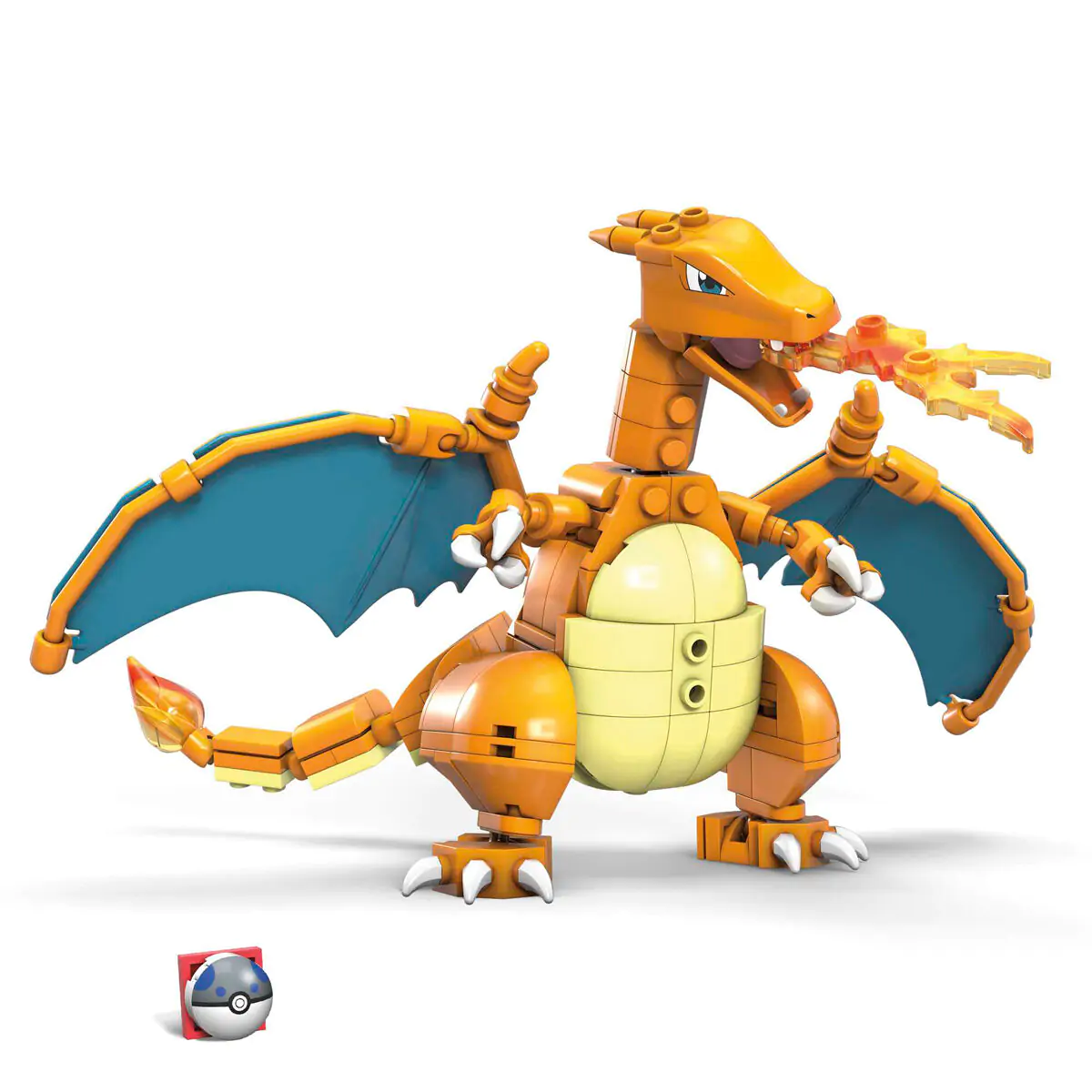 Pokémon Mega Construx Wonder Builders Zestaw Konstrukcyjny Charizard 10 cm zdjęcie produktu