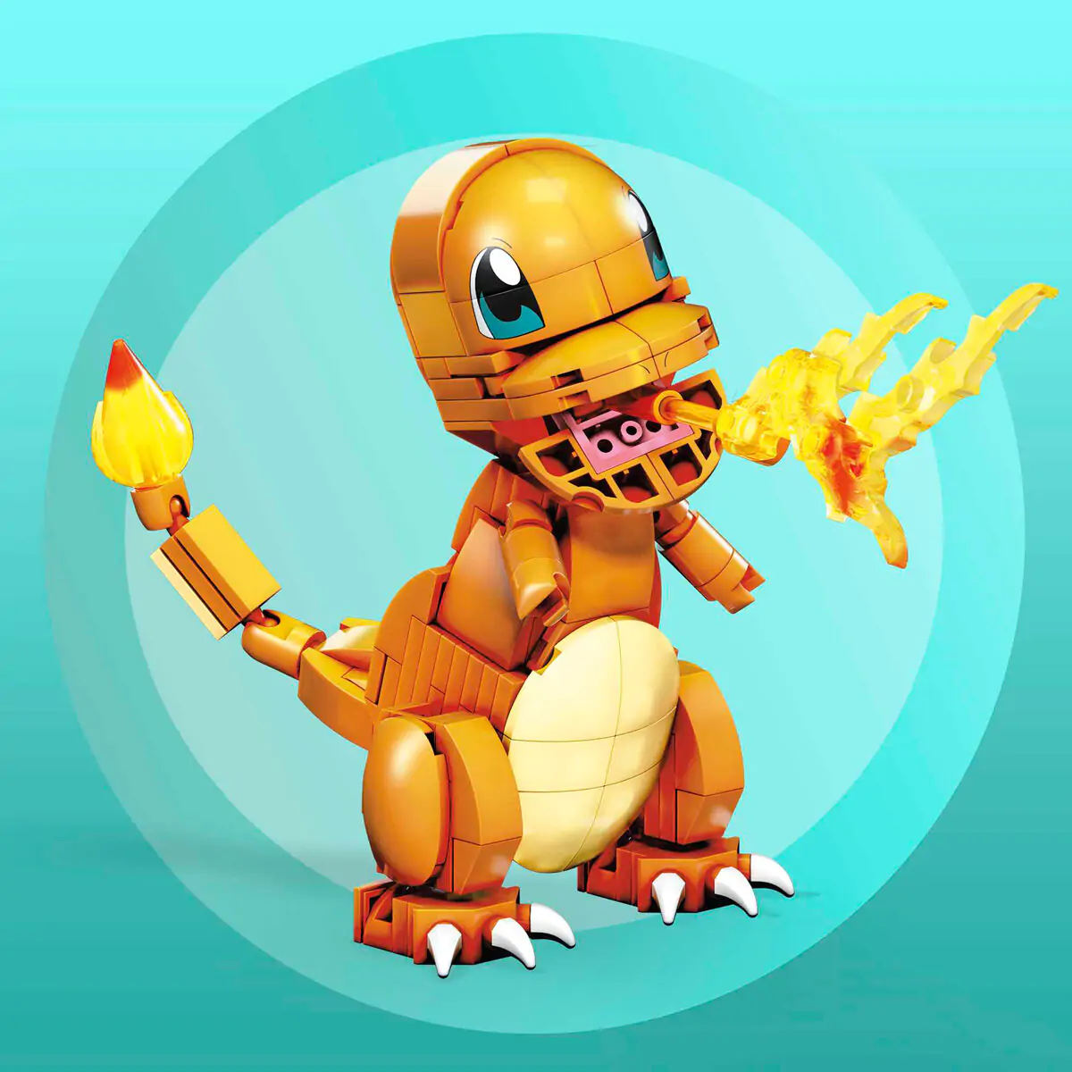 Pokémon Mega Construx Wonder Builders Zestaw Konstrukcyjny Charmander 10 cm zdjęcie produktu